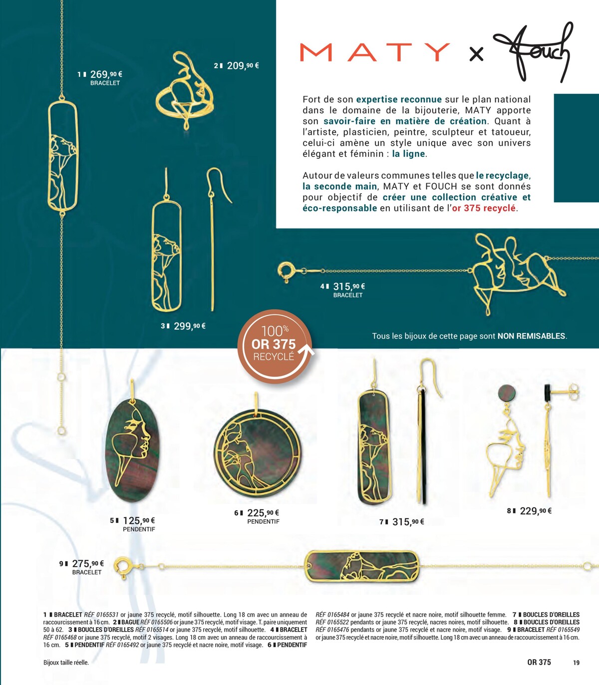 Catalogue  Bijoux D´émotion - Maty, page 00019