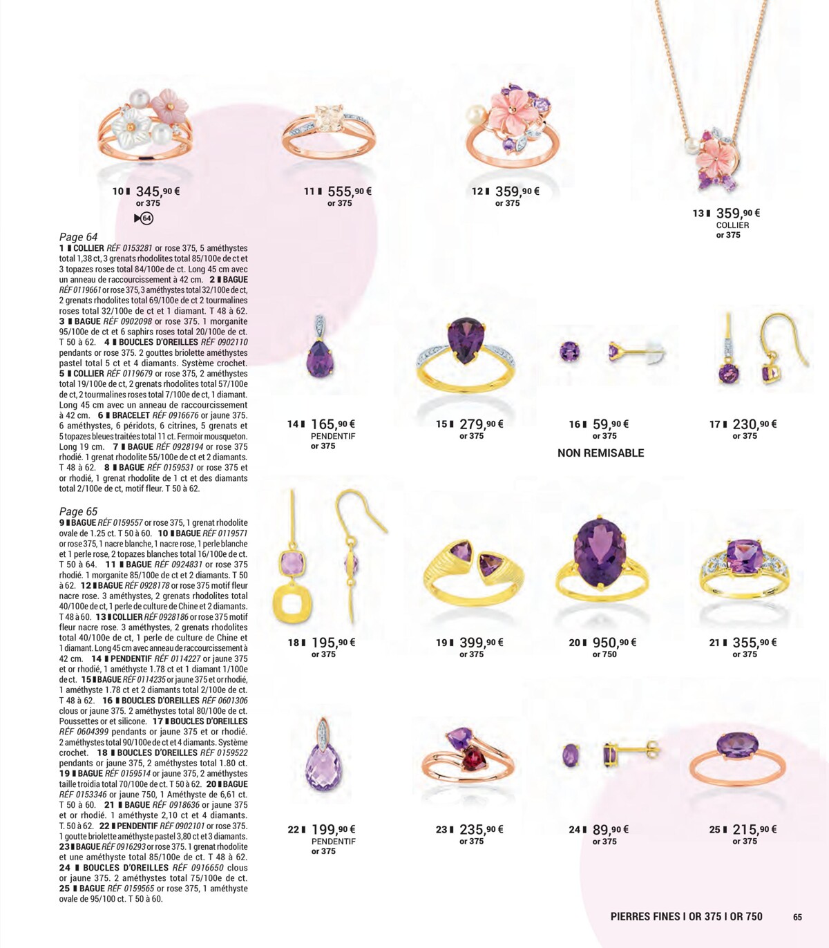 Catalogue  Bijoux D´émotion - Maty, page 00065