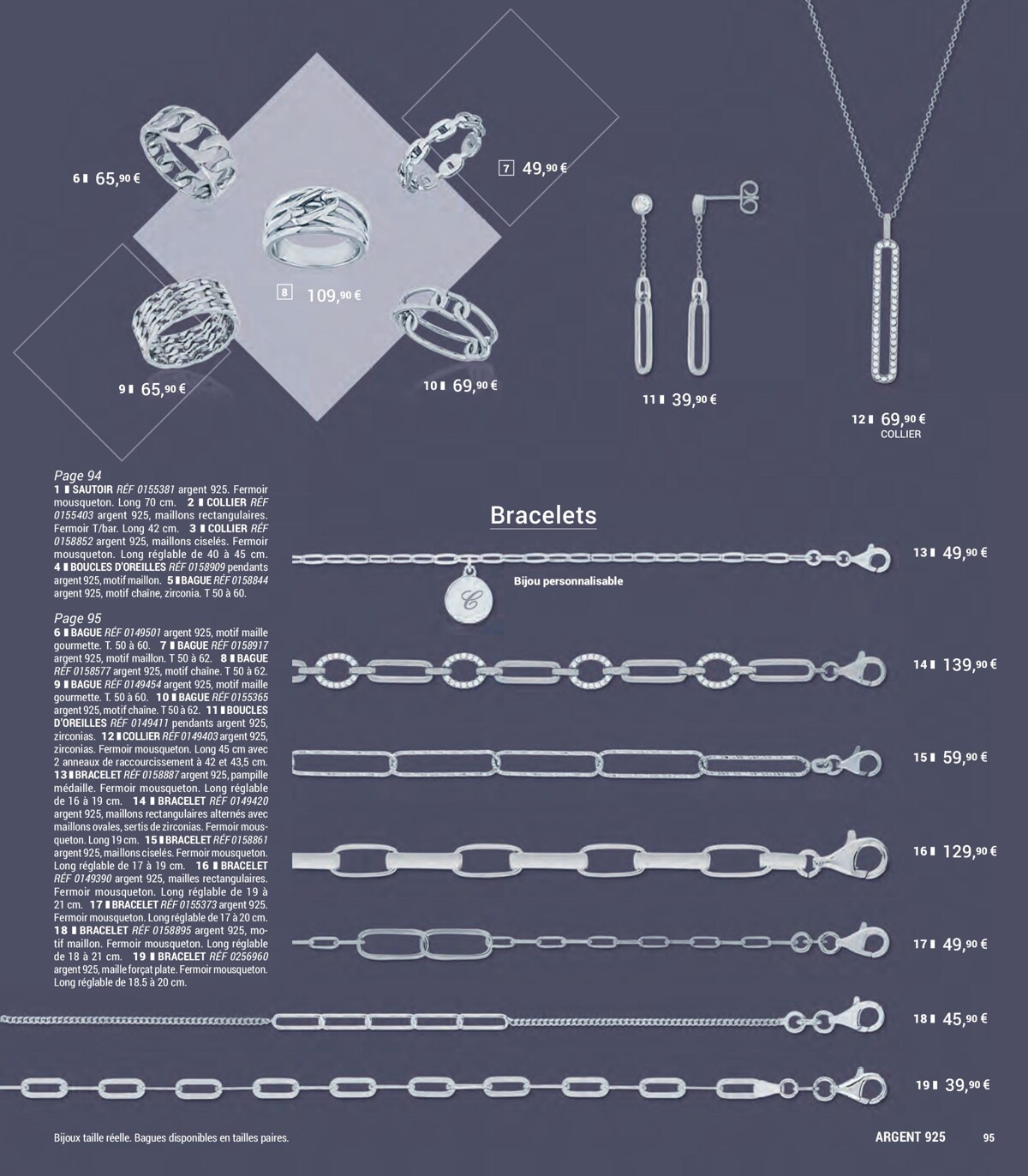 Catalogue  Bijoux D´émotion - Maty, page 00095