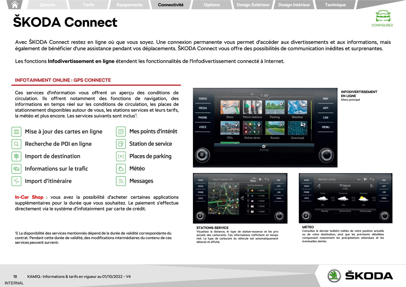 Catalogue KAMIQ Active 1.0 TSI 95ch BVM5 , page 00018