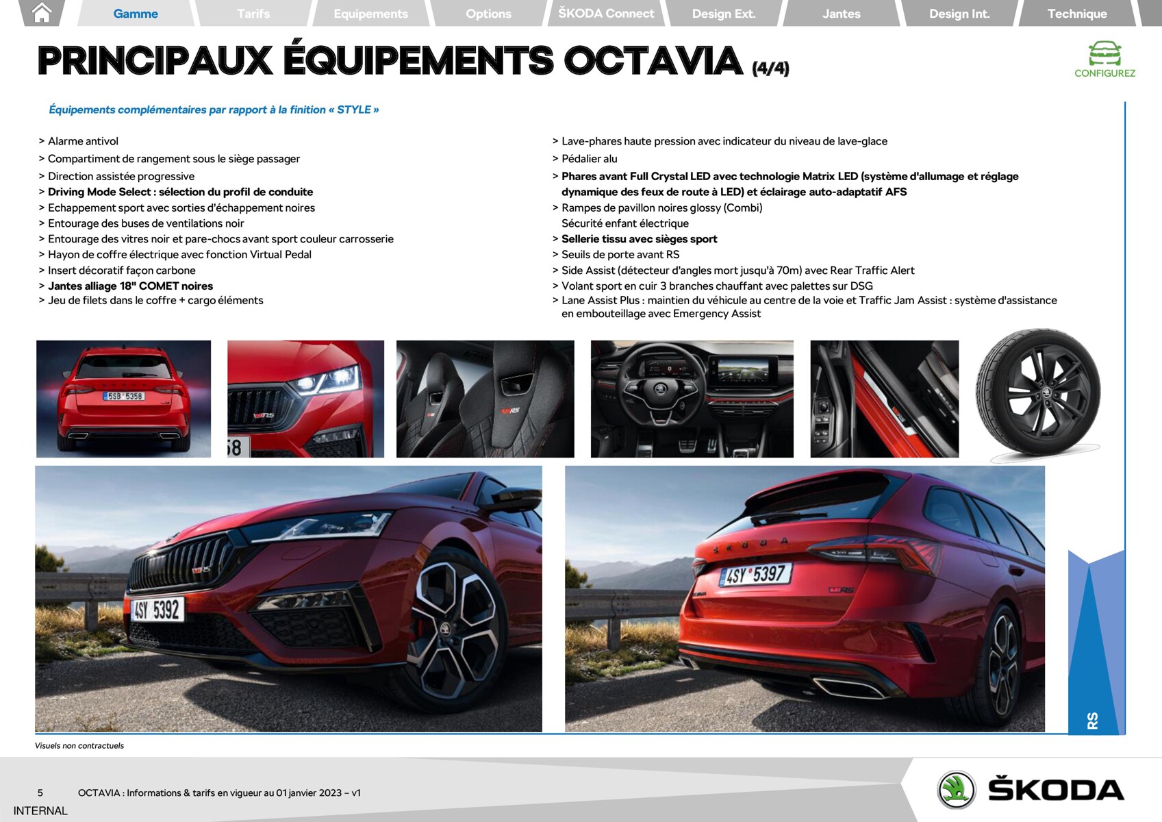Catalogue  Škoda Octavia, page 00005