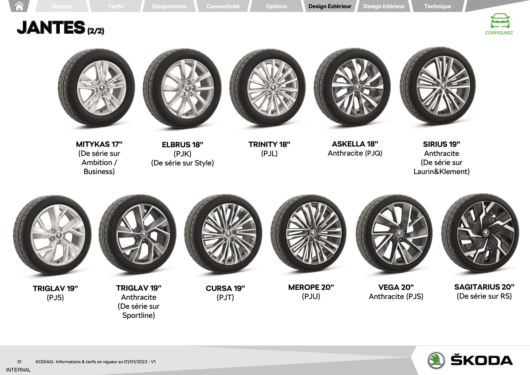 Catalogue Kodiaq - Škoda, page 00031