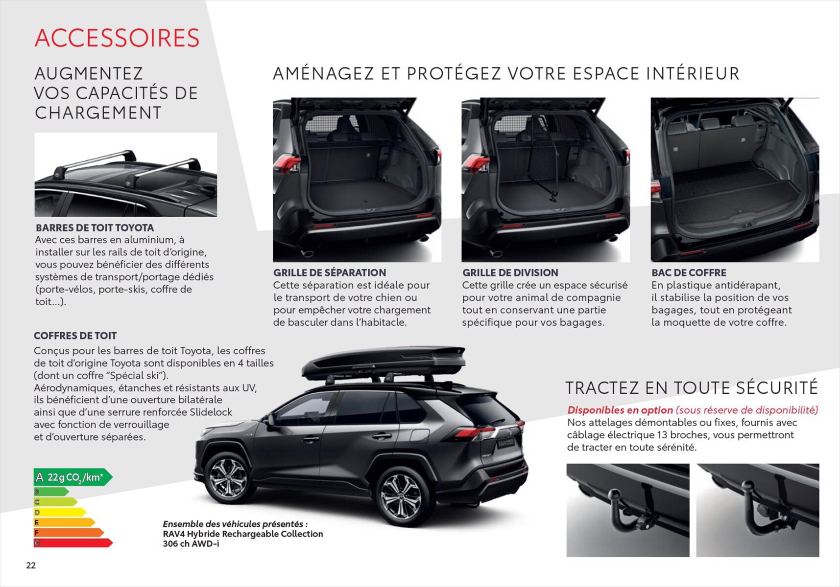 Catalogue Toyota RAV4 Hybride Rechargeable, page 00022