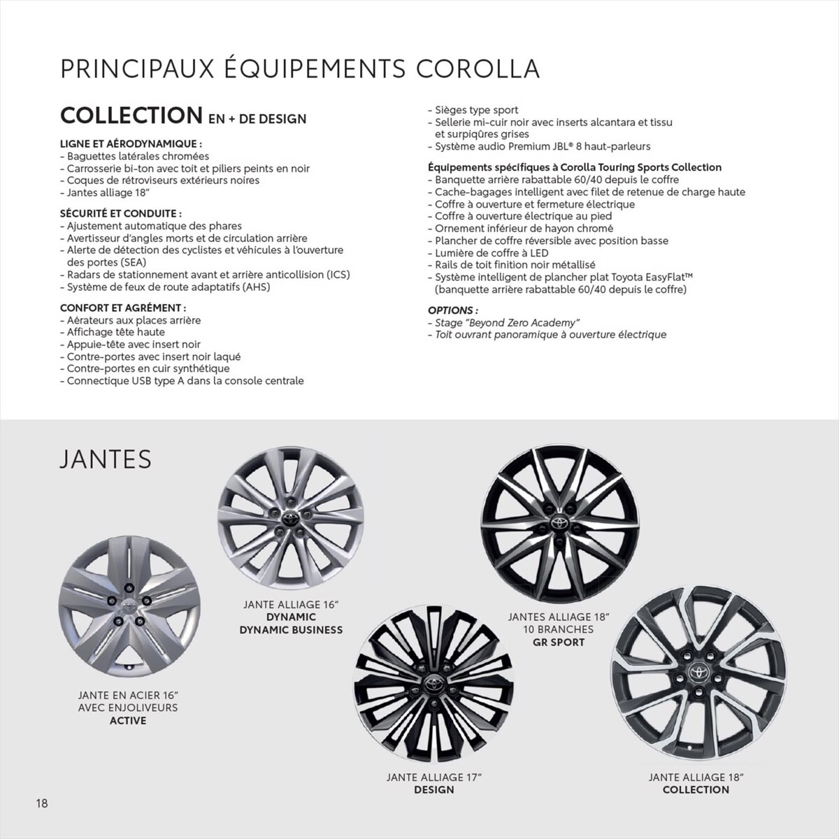 Catalogue Toyota Corolla , page 00018