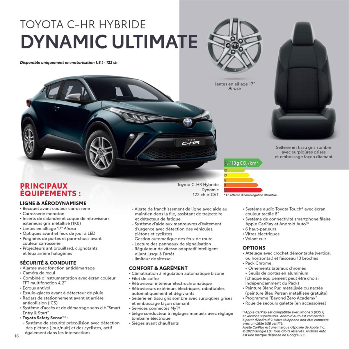 Catalogue Toyota C-HR , page 00016