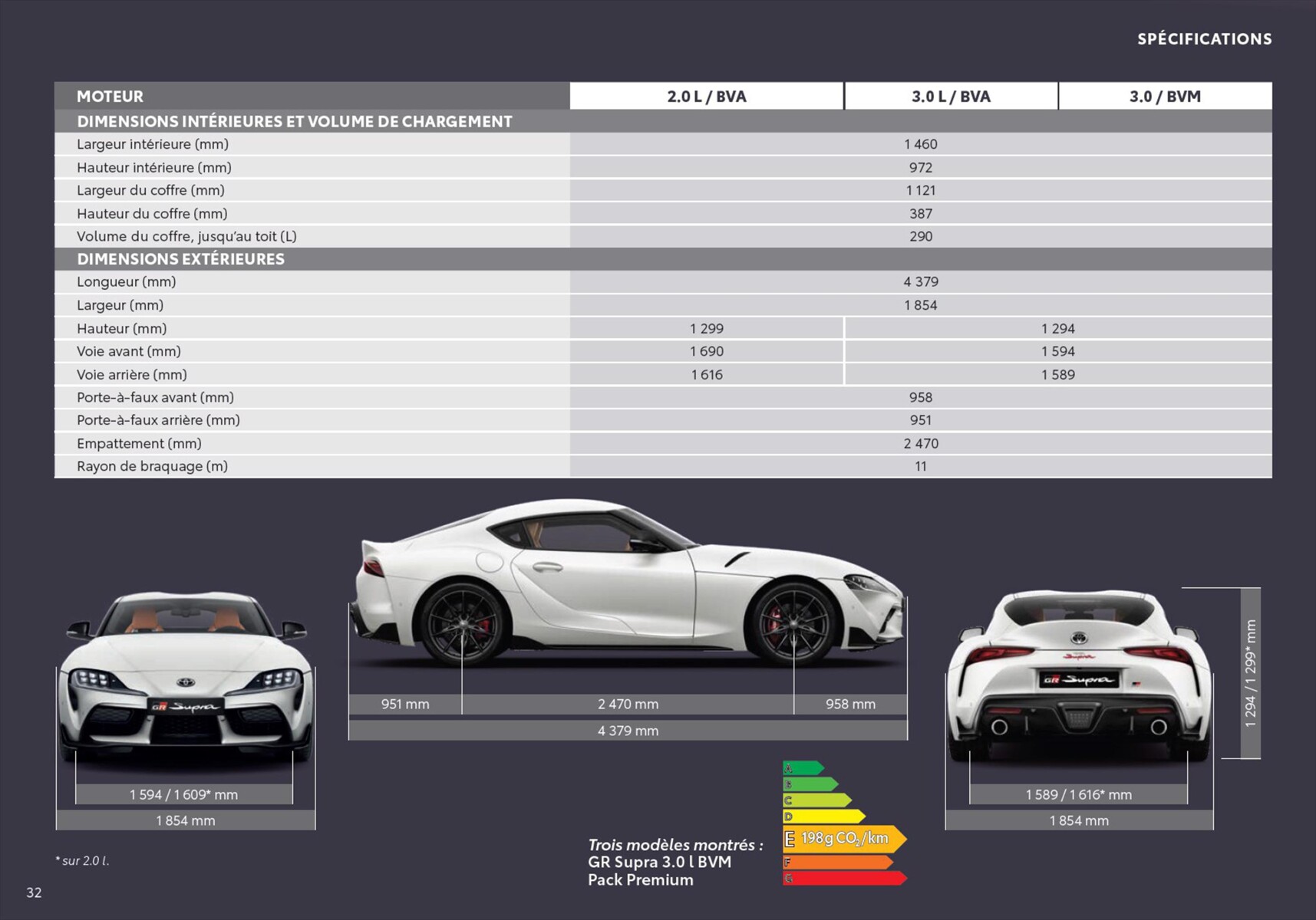 Catalogue Toyota Supra , page 00032