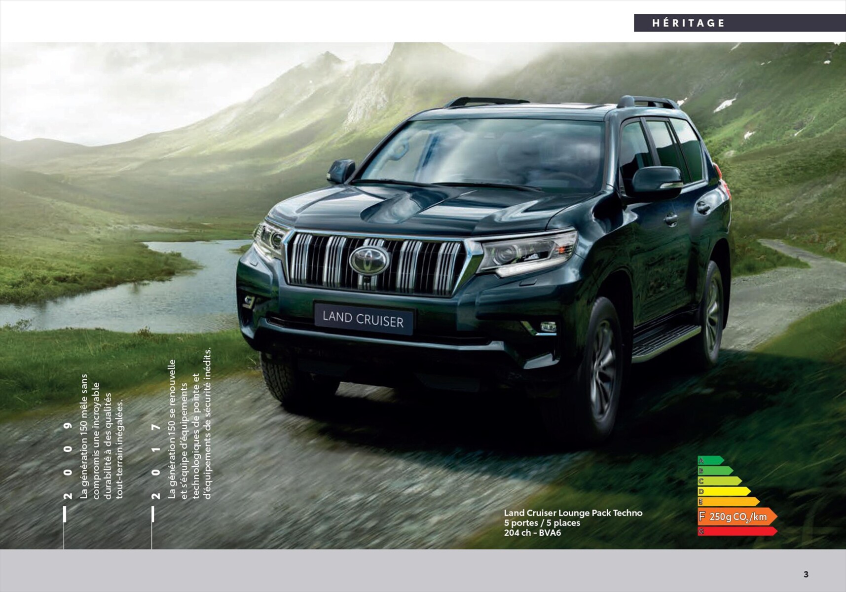 Catalogue Toyota Land Cruiser , page 00003