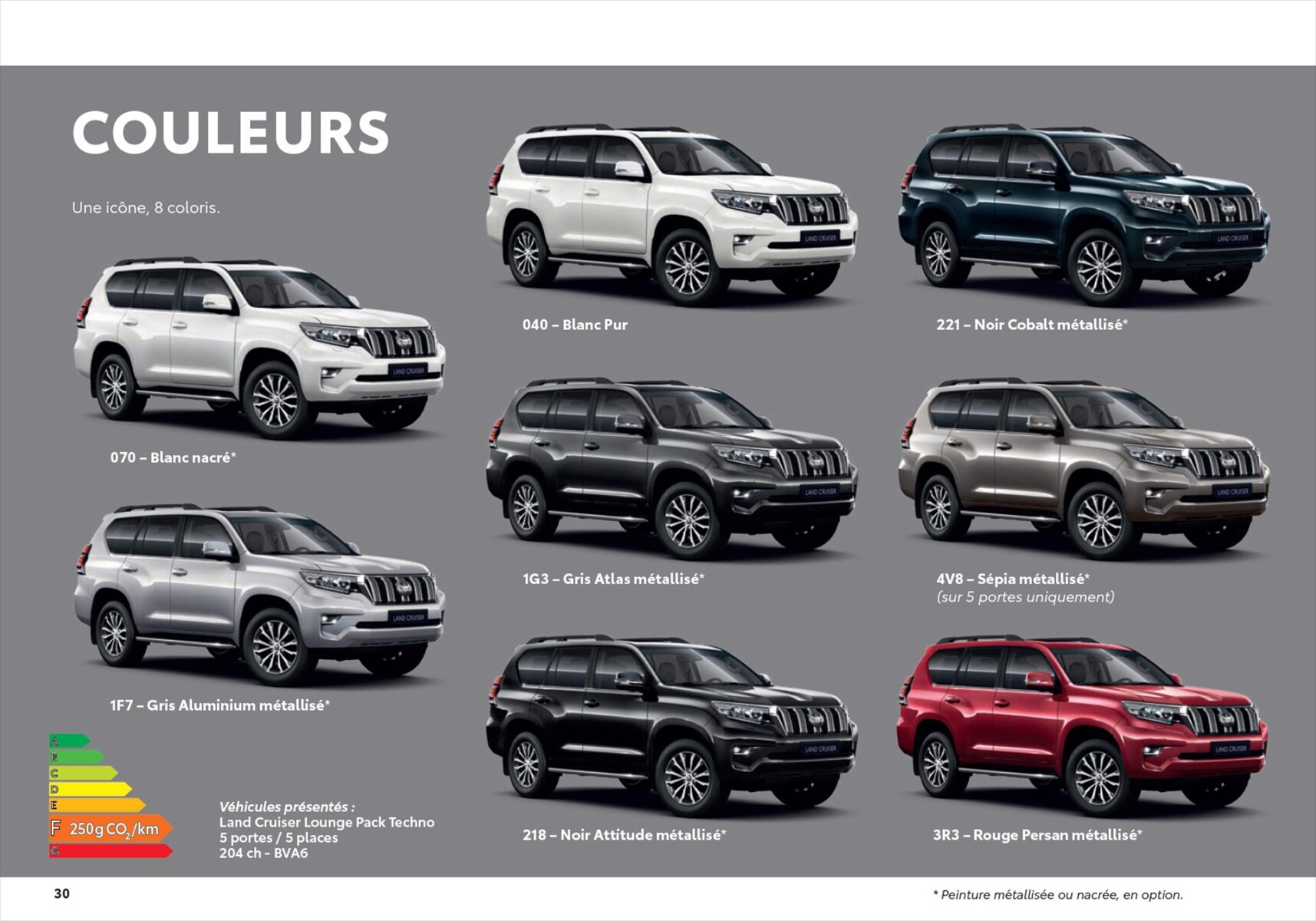 Catalogue Toyota Land Cruiser , page 00030