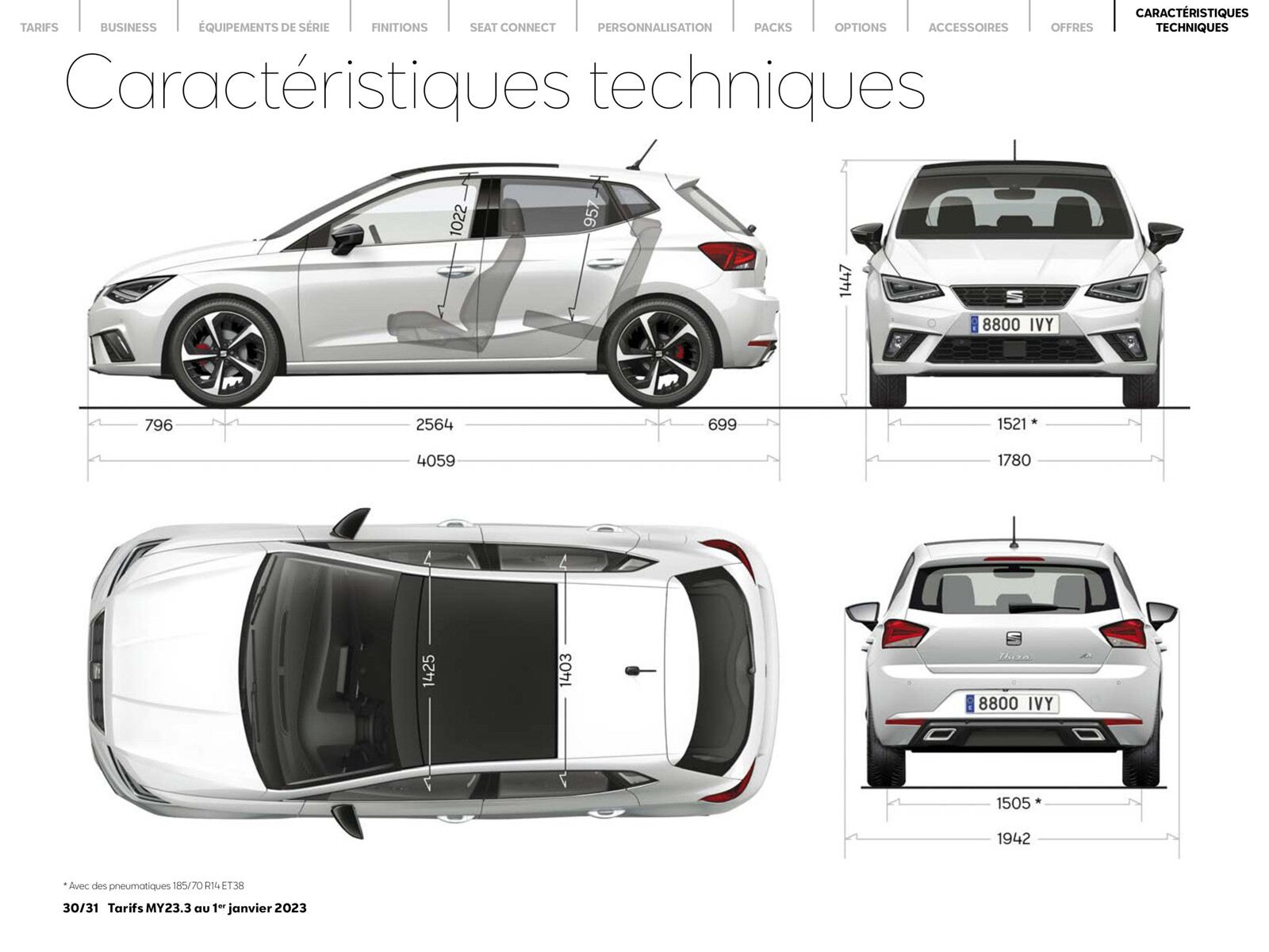 Catalogue SEAT Ibiza, page 00030