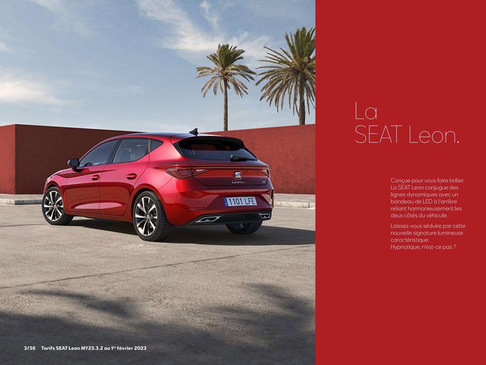 Catalogue SEAT Leon, page 00003