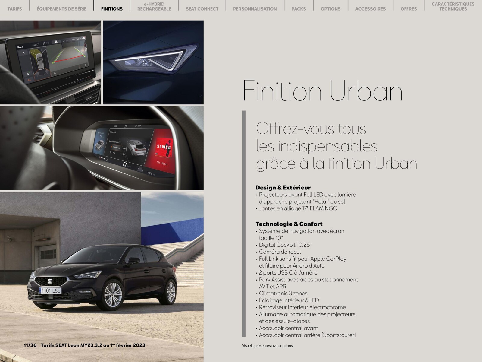 Catalogue SEAT Leon, page 00011