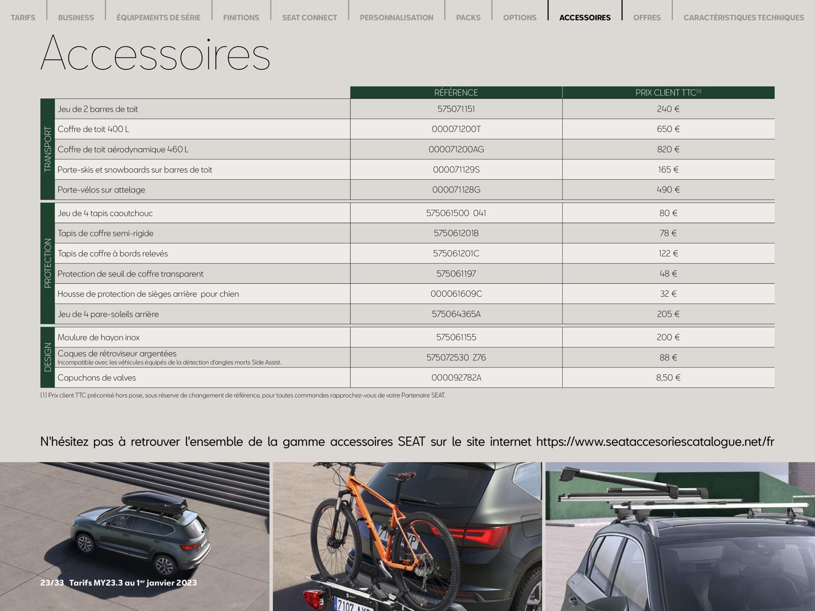 Catalogue SEAT Ateca, page 00023