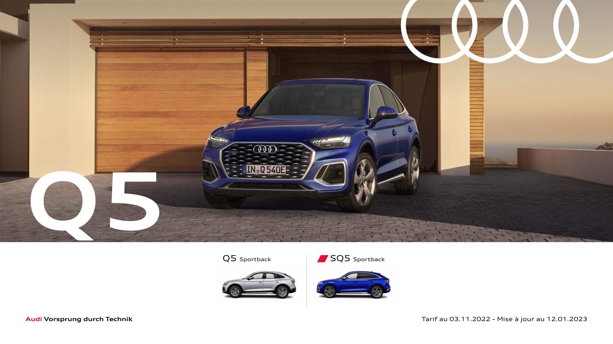 Catalogue Q5 Sportback, page 00001