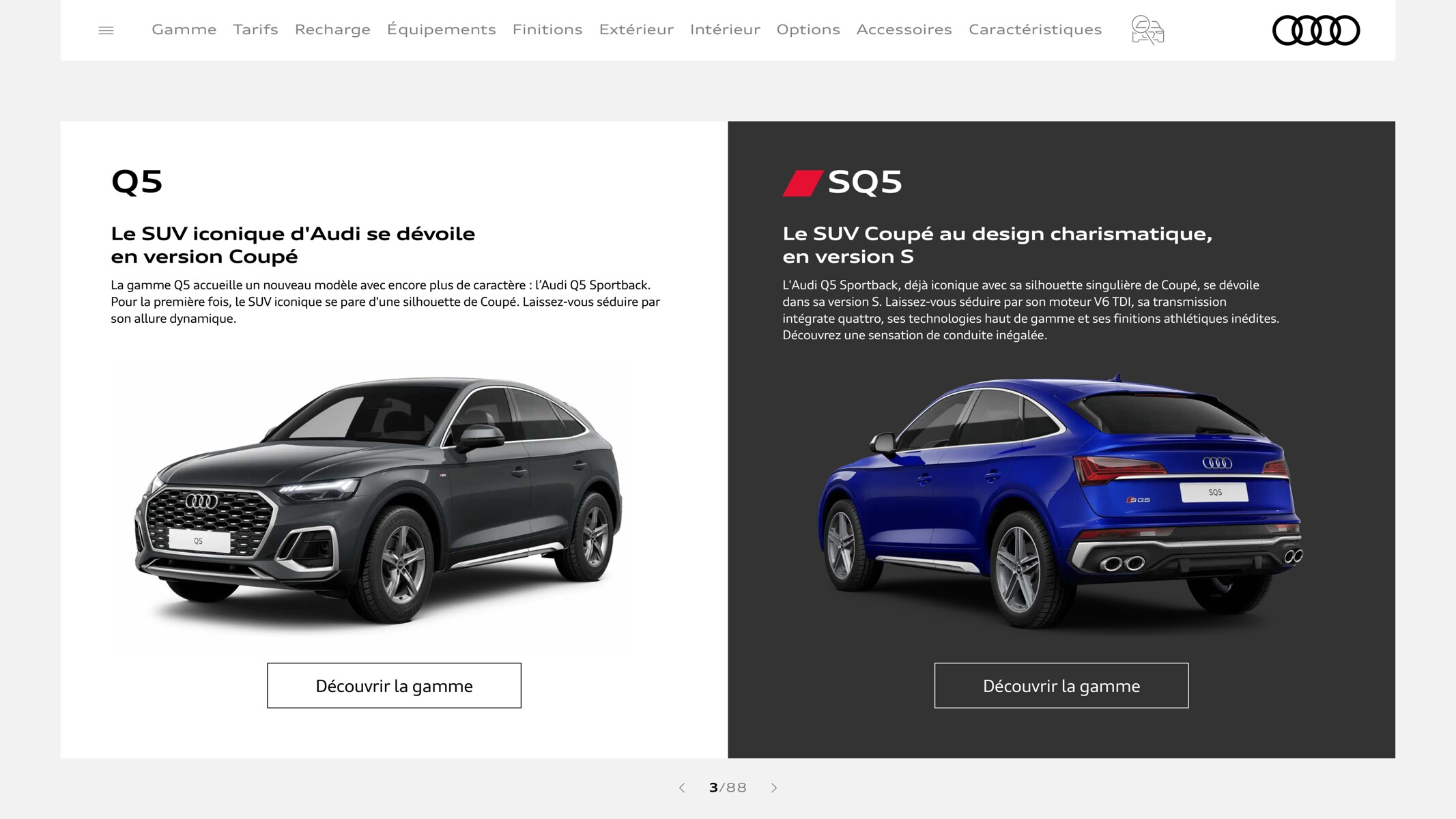 Catalogue Q5 Sportback, page 00003