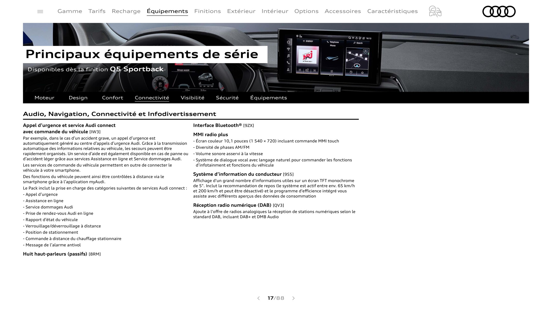 Catalogue Q5 Sportback, page 00017