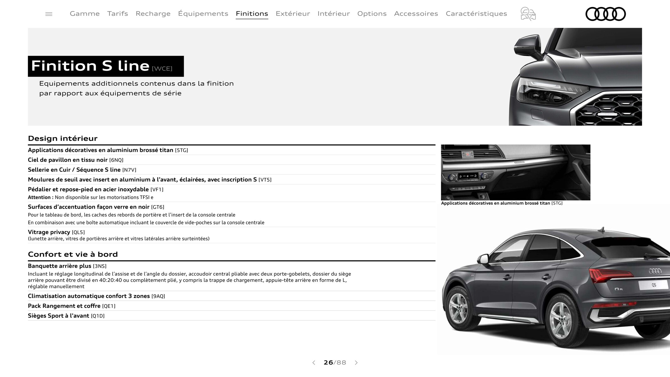 Catalogue Q5 Sportback, page 00026