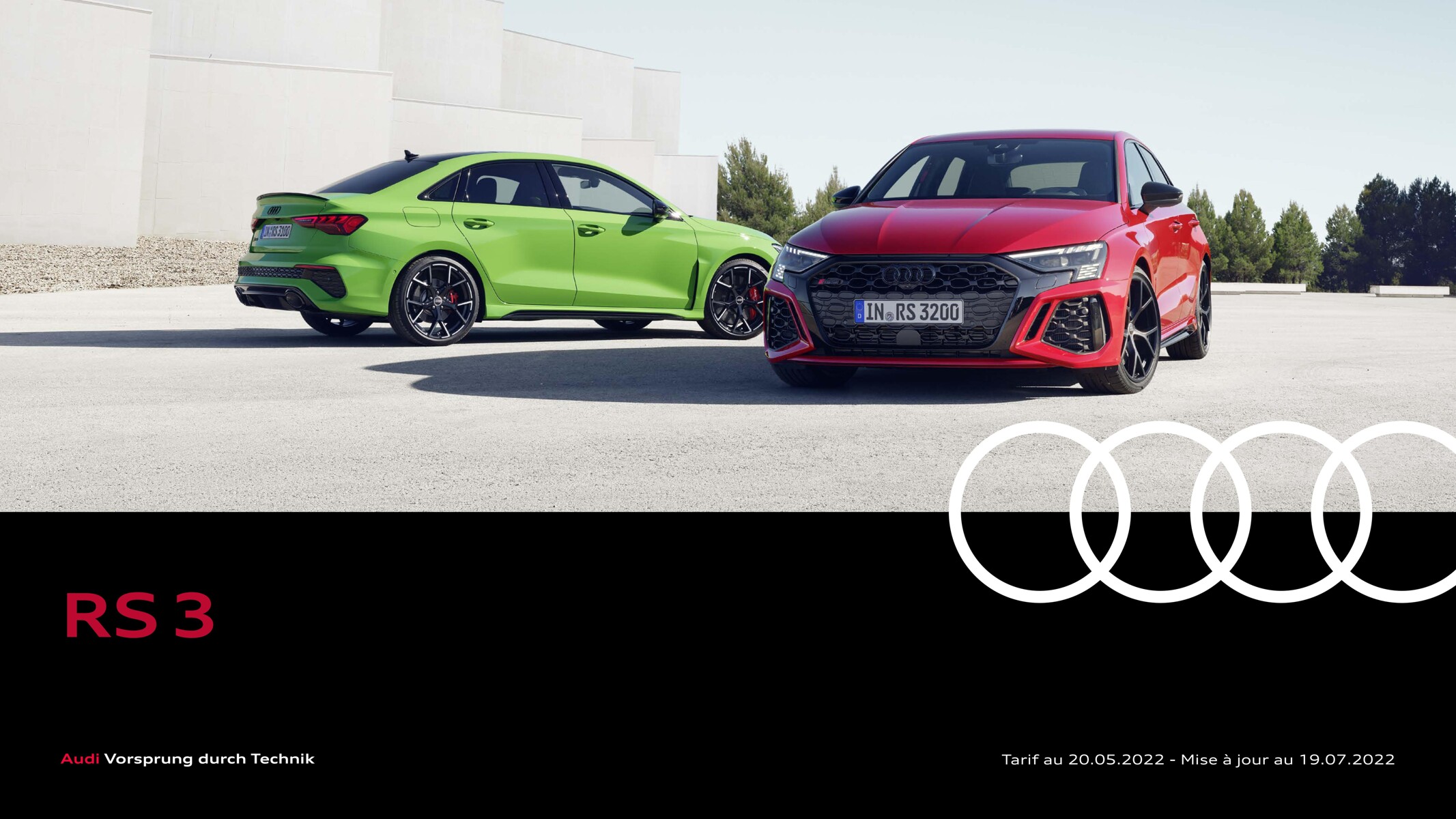 Catalogue RS 3 Sportback, page 00001