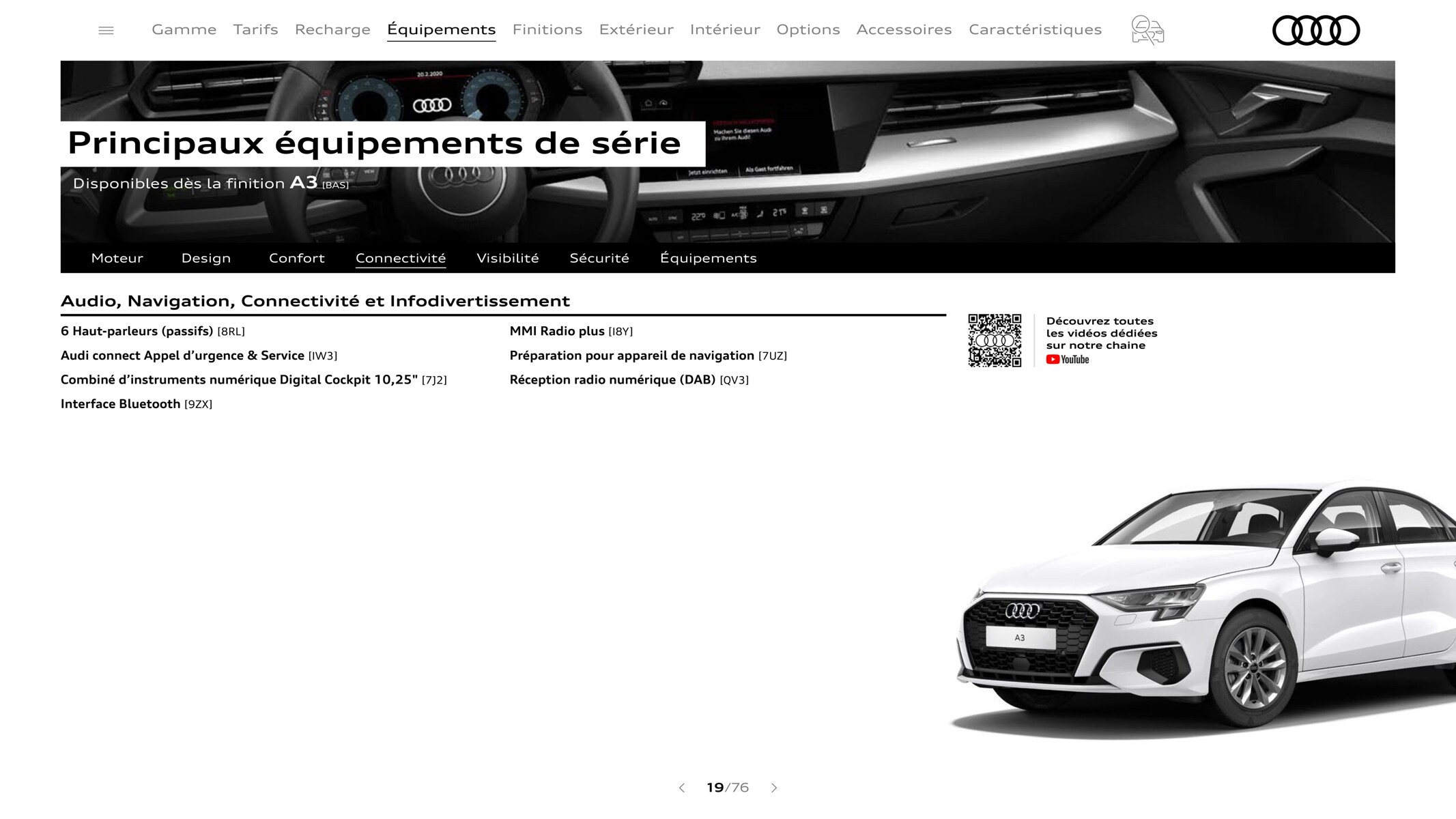 Catalogue A3 Sportback, page 00019