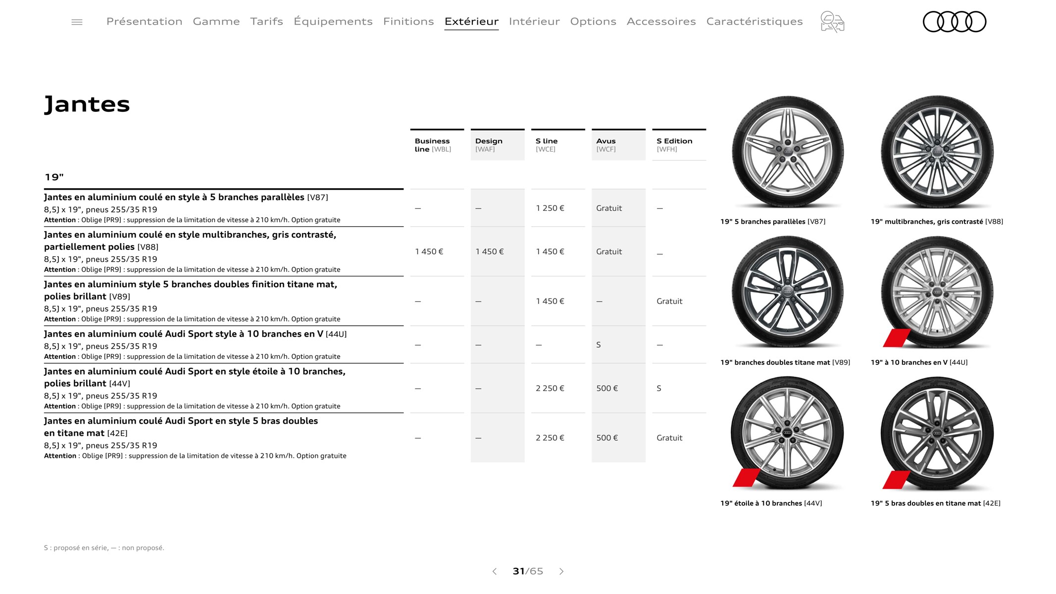 Catalogue A5 Coupé, page 00031