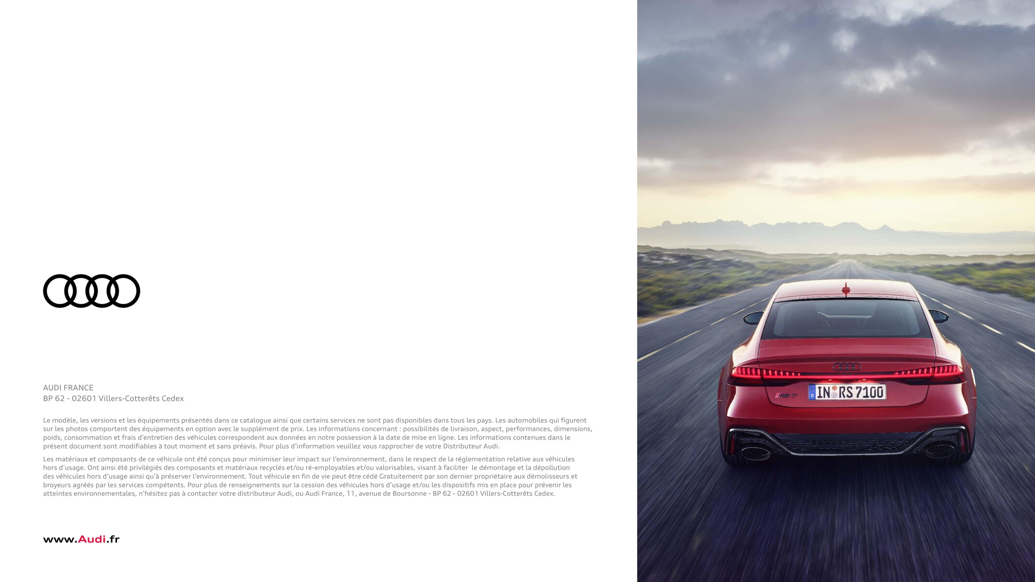 Catalogue RS 7 Sportback, page 00049