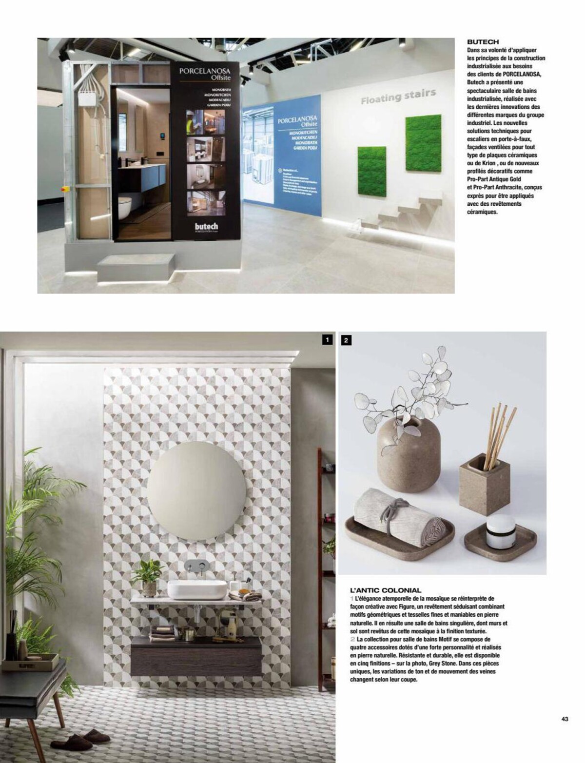 Catalogue LifeStyle Porcelanosa 2023, page 00043