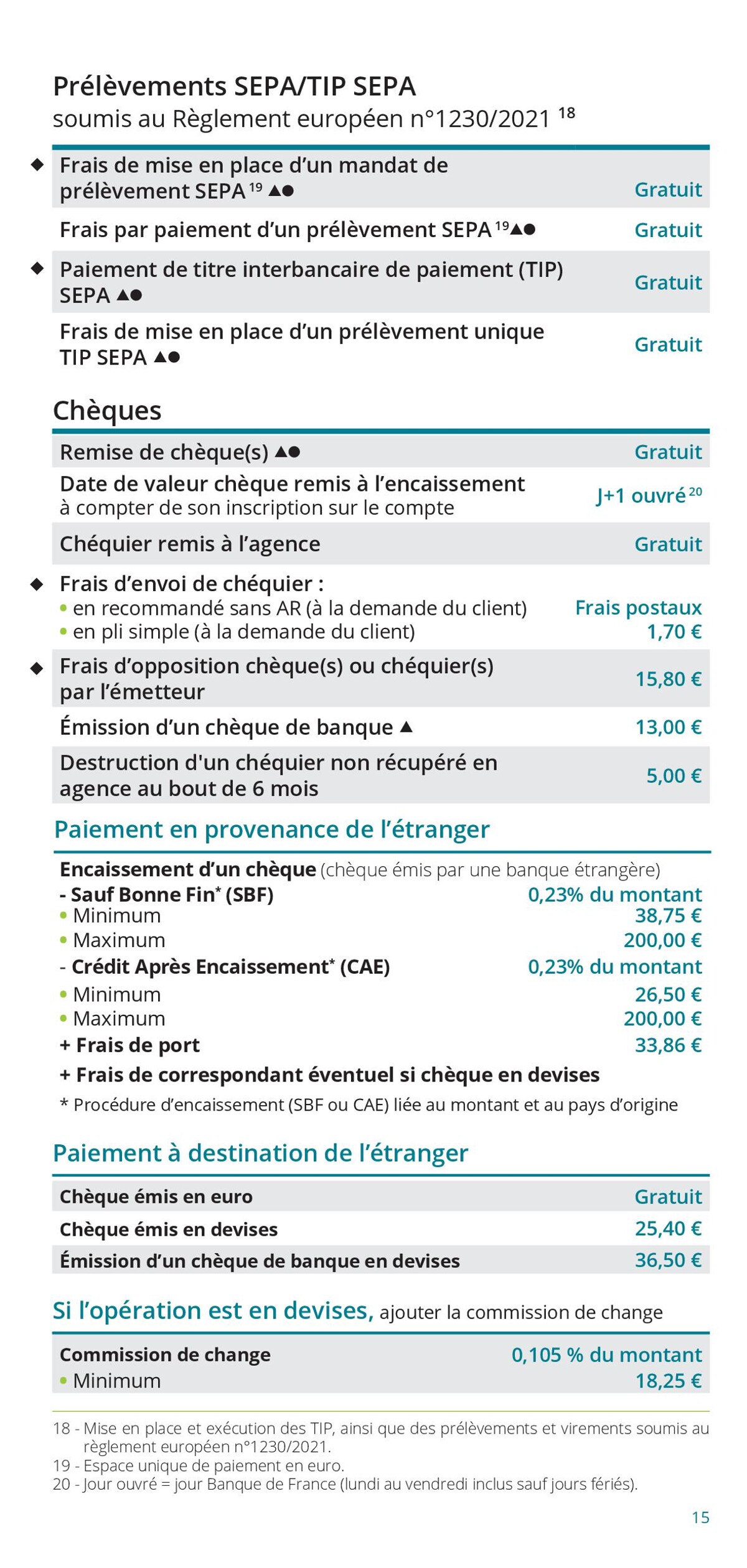 Catalogue Particuliers / Vos Tarifs au Quotidien, page 00015