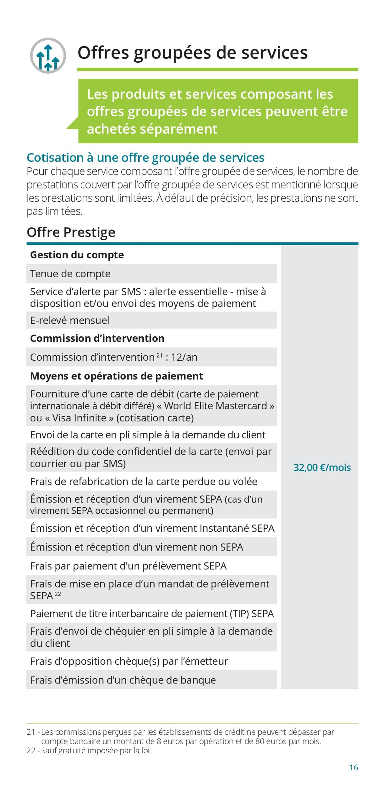 Catalogue Particuliers / Vos Tarifs au Quotidien, page 00016