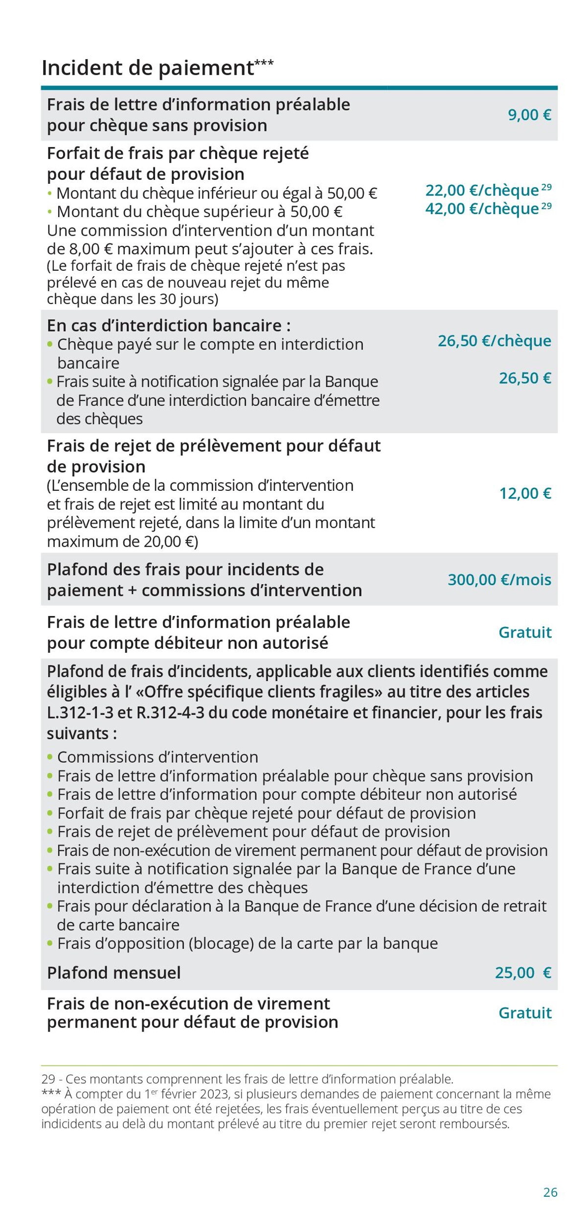 Catalogue Particuliers / Vos Tarifs au Quotidien, page 00026