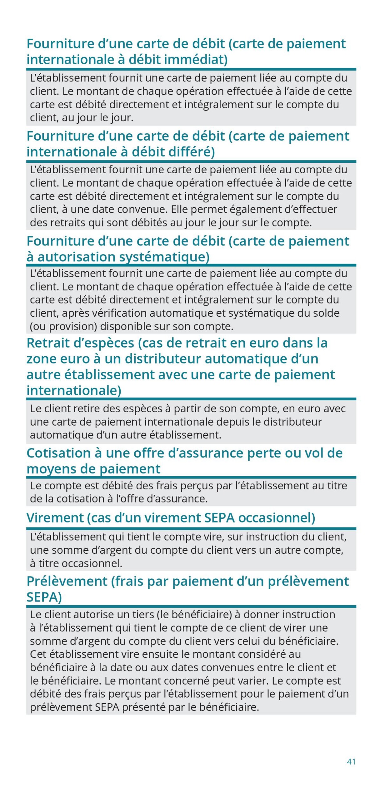 Catalogue Particuliers / Vos Tarifs au Quotidien, page 00041