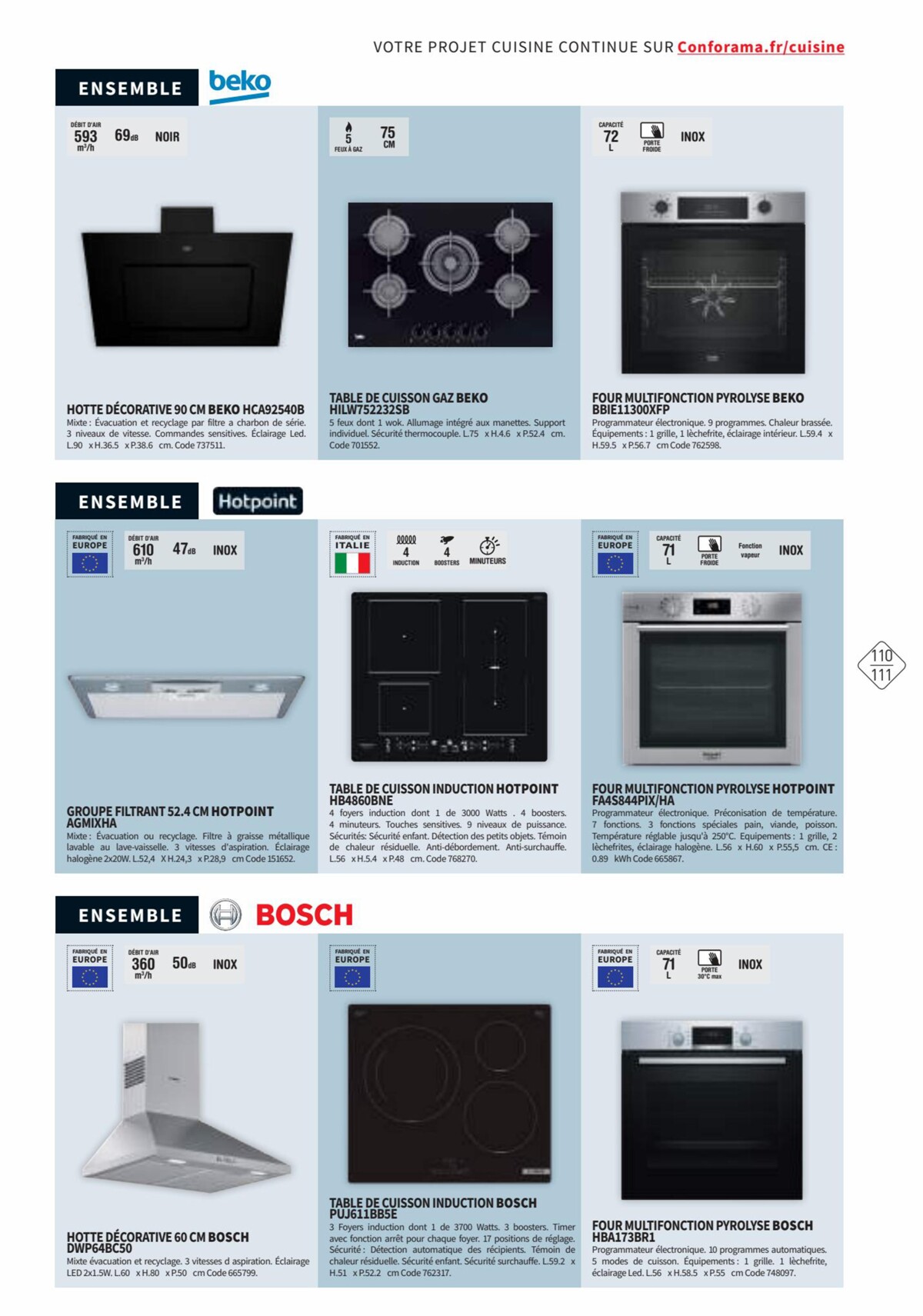 Catalogue Guide Cuisines 2023, page 00109