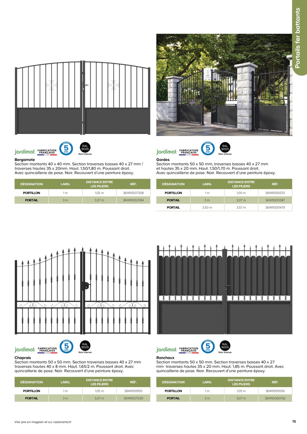 Catalogue Portails 2023 Feuilletez ce guide, page 00015