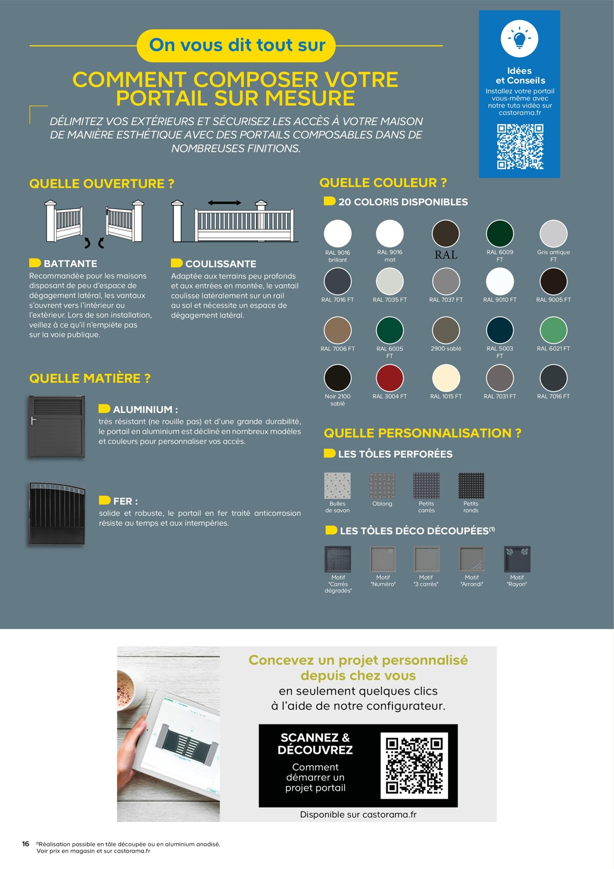 Catalogue Portails 2023 Feuilletez ce guide, page 00016