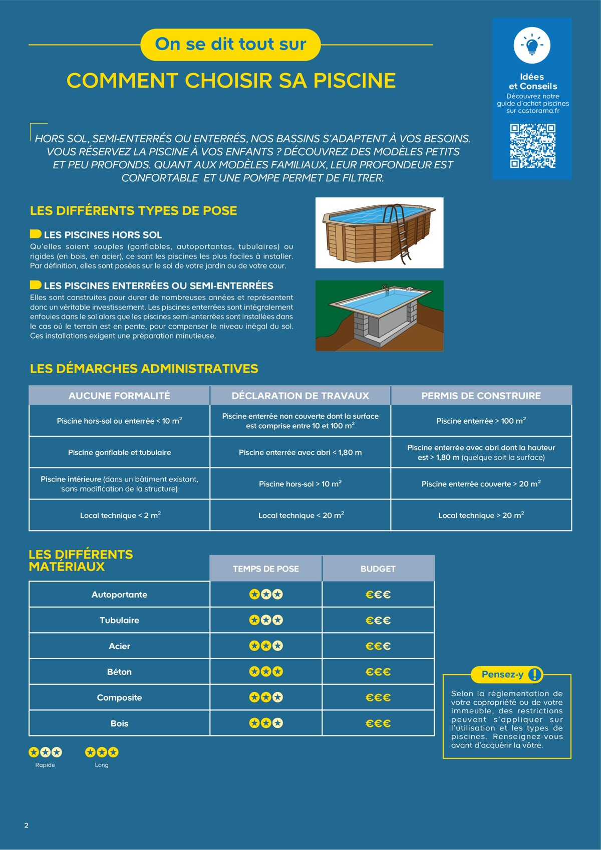 Catalogue Piscines & spas 2023, page 00002