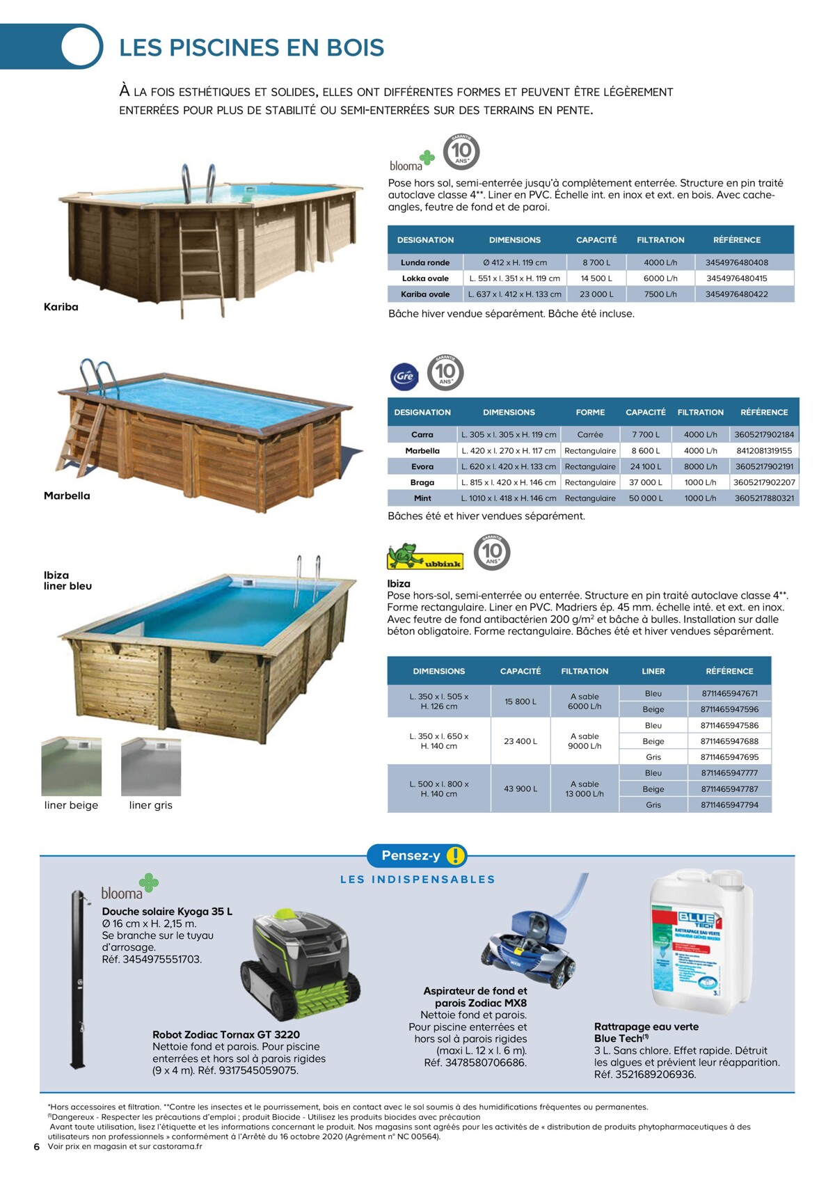 Catalogue Piscines & spas 2023, page 00006