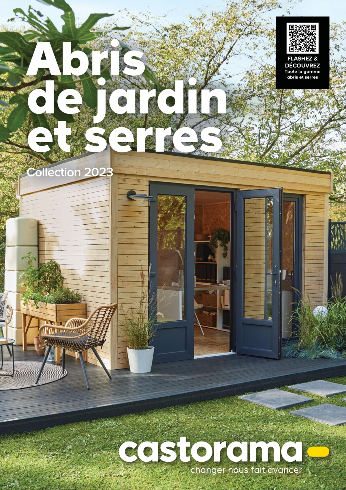 Catalogue Abris de jardin et serres Collection 2023, page 00001