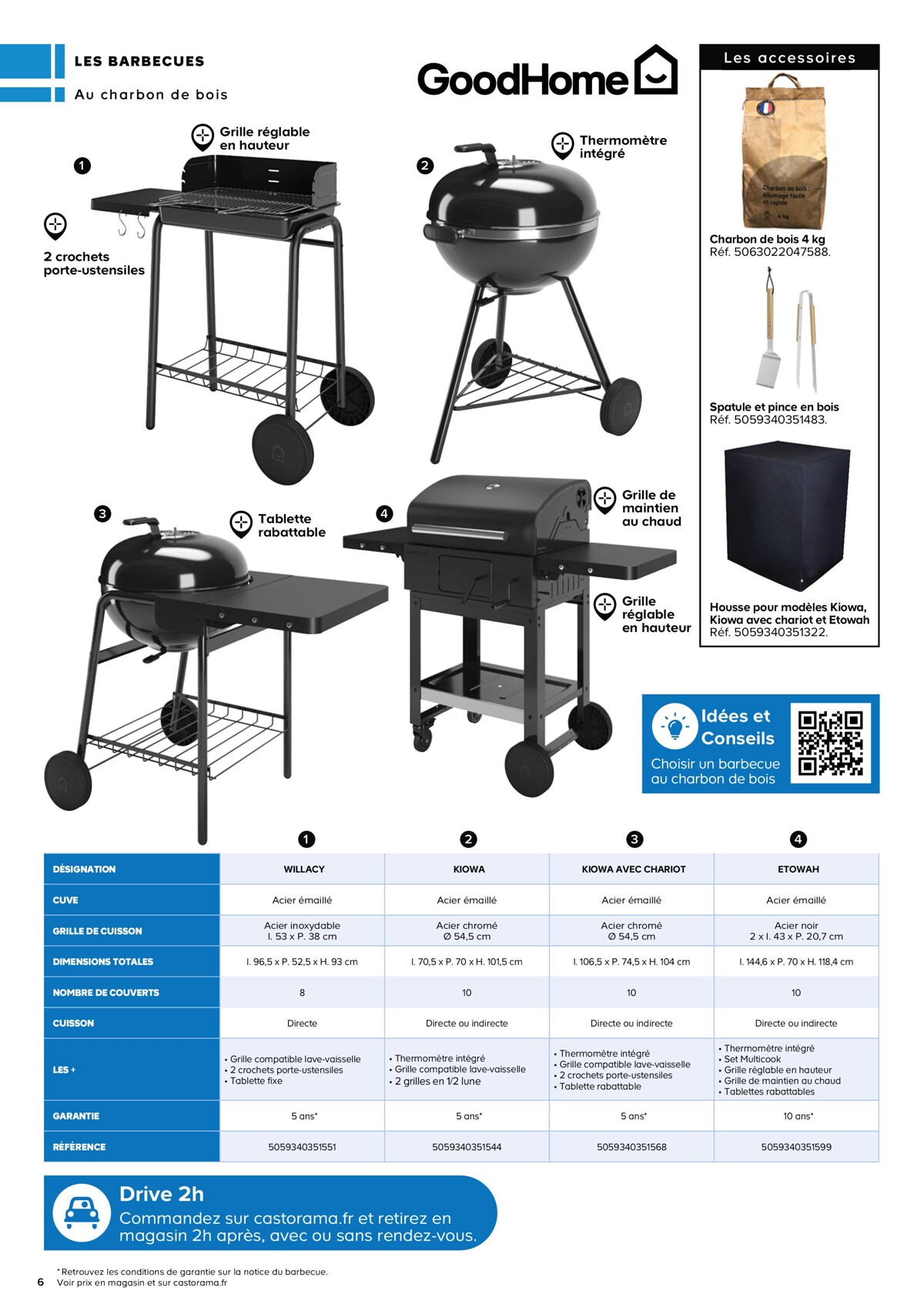 Catalogue Barbecues et planchas Collection 2023, page 00006