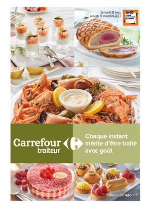 Catalogue Carrefour Market à Lyon | Carrefour traiteur  | 22/03/2023 - 27/11/2023