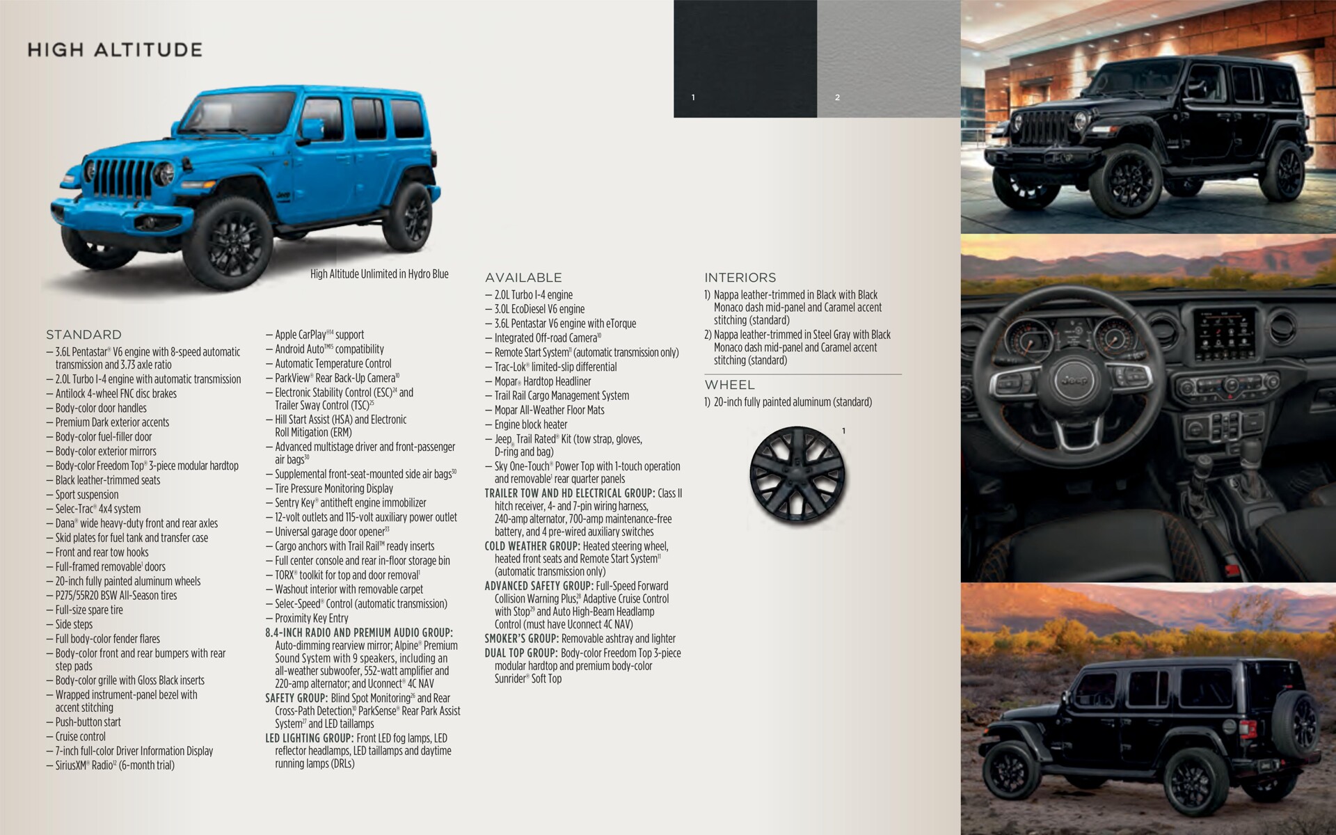 Catalogue Jeep Wrangler, page 00034