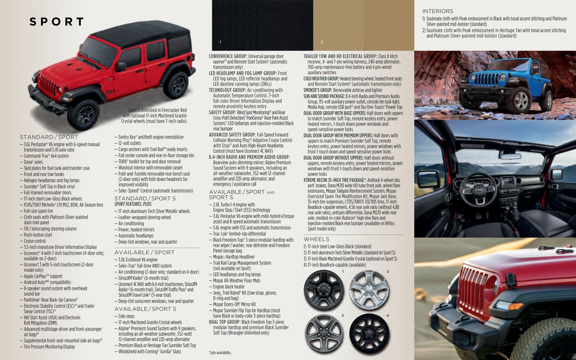 Catalogue Jeep Wrangler, page 00037