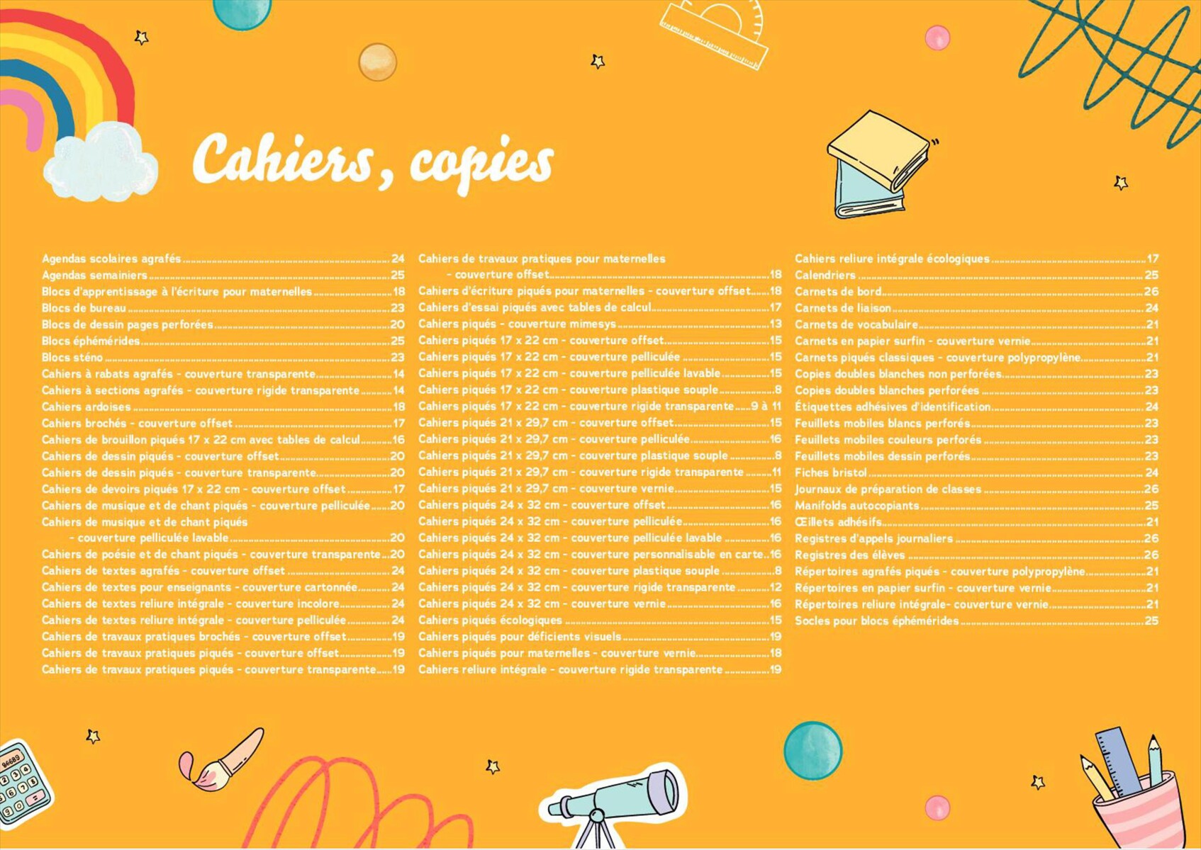 Catalogue Catalogue scolaire 2023, page 00008