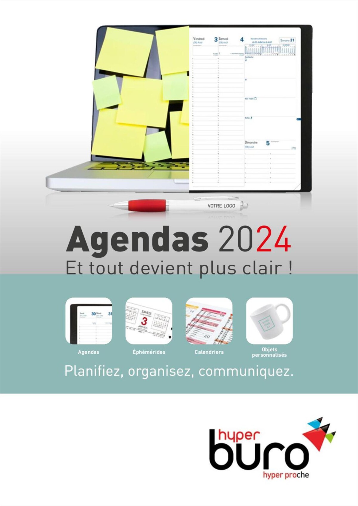 Catalogue AGENDAS 2024 ET TOUT DEVIENT PLUS CLAIR!, page 00001