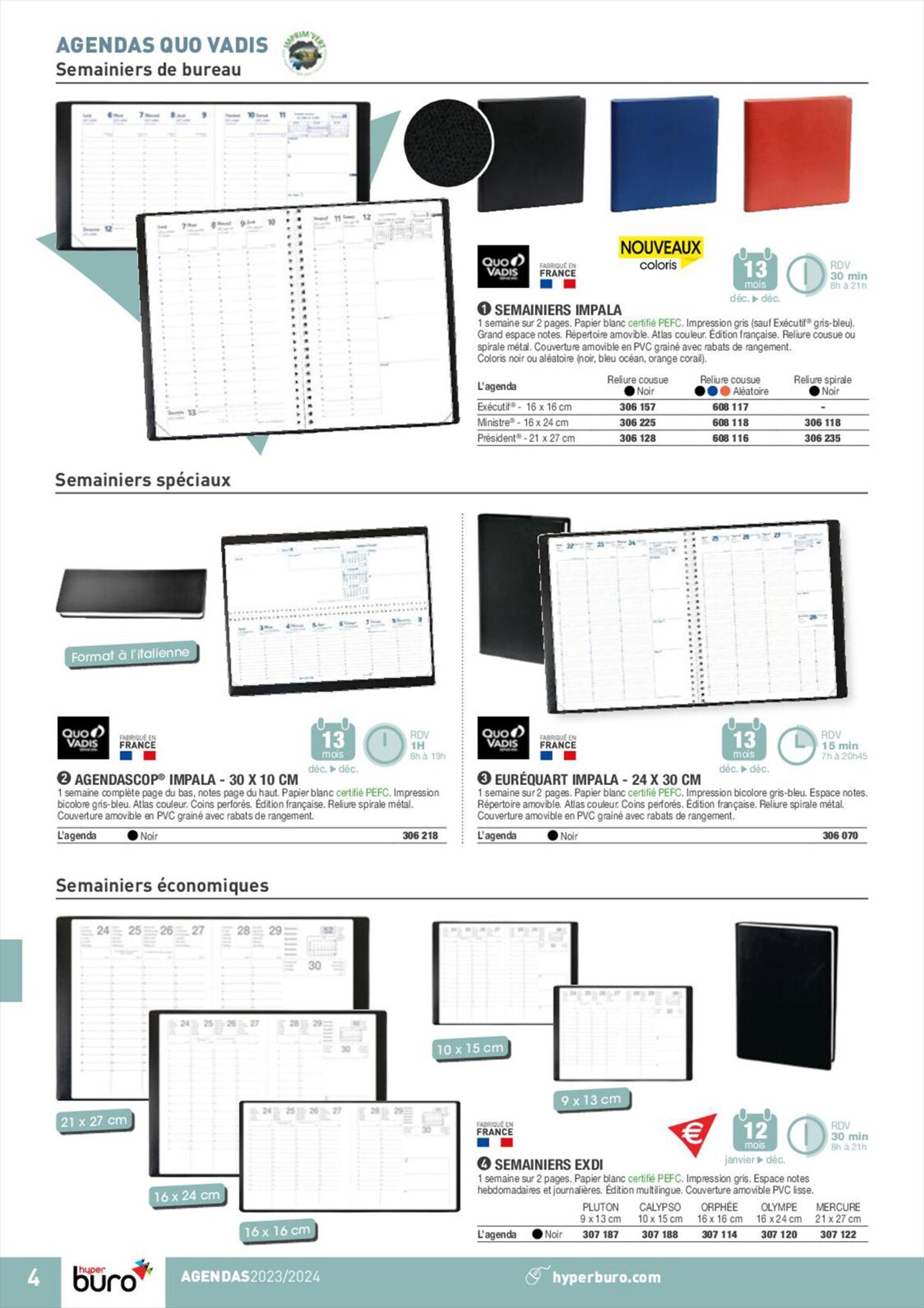 Catalogue AGENDAS 2024 ET TOUT DEVIENT PLUS CLAIR!, page 00004