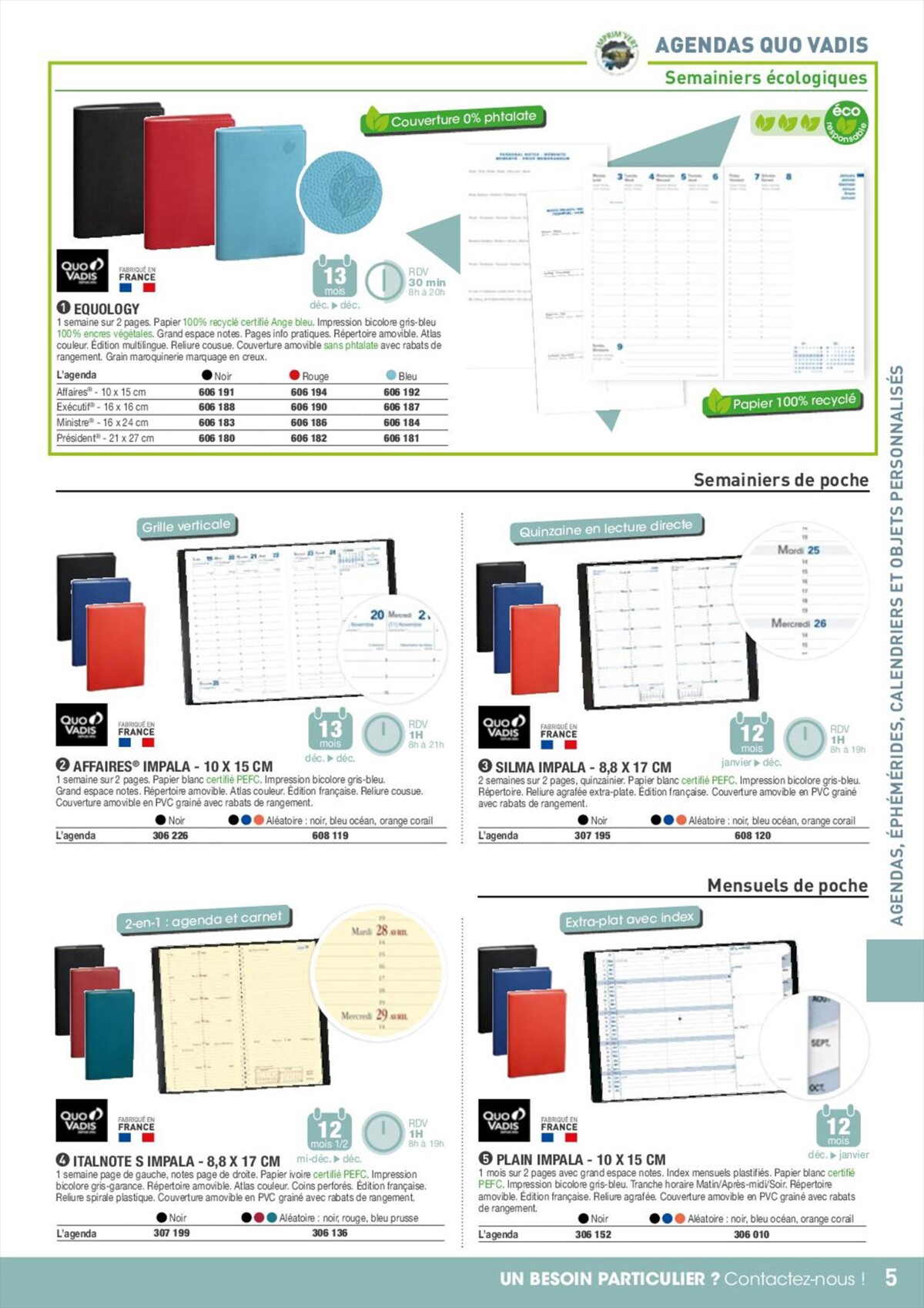 Catalogue AGENDAS 2024 ET TOUT DEVIENT PLUS CLAIR!, page 00005