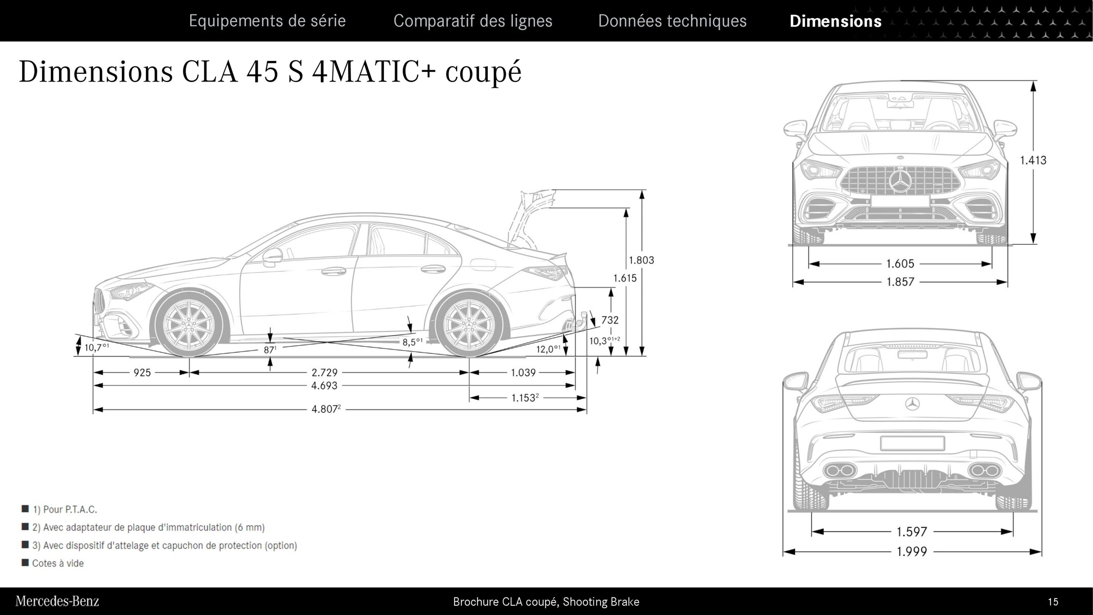 Catalogue CLA Coupe Shooting Brake 2023, page 00015