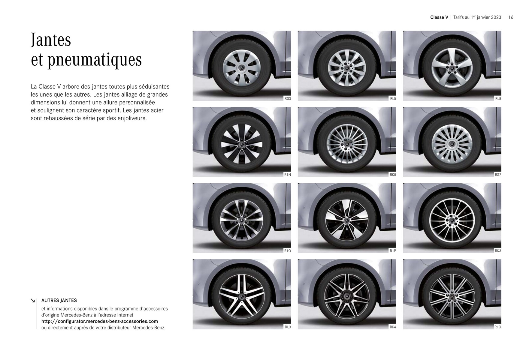 Catalogue Brochure Classe V 2023, page 00016