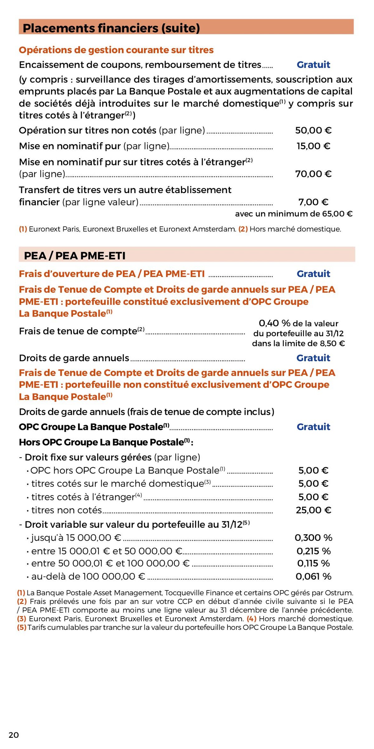 Catalogue Tarifs Particuliers 2023, page 00020
