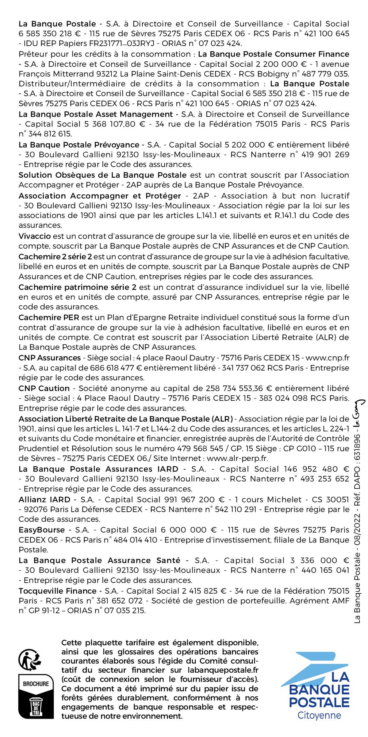 Catalogue Tarifs Particuliers 2023, page 00028