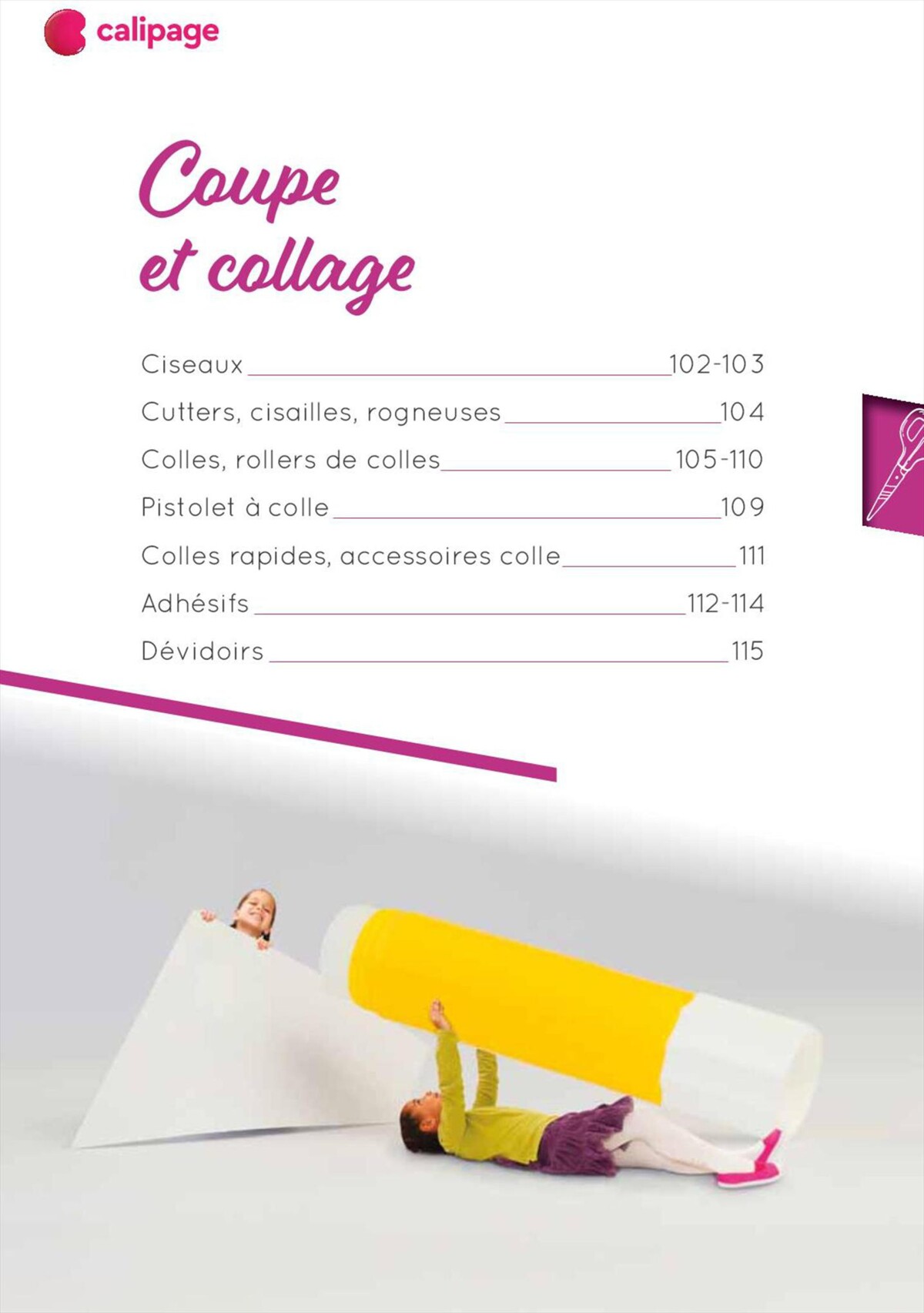 Catalogue Catalogue des écoles et loisirs, page 00101