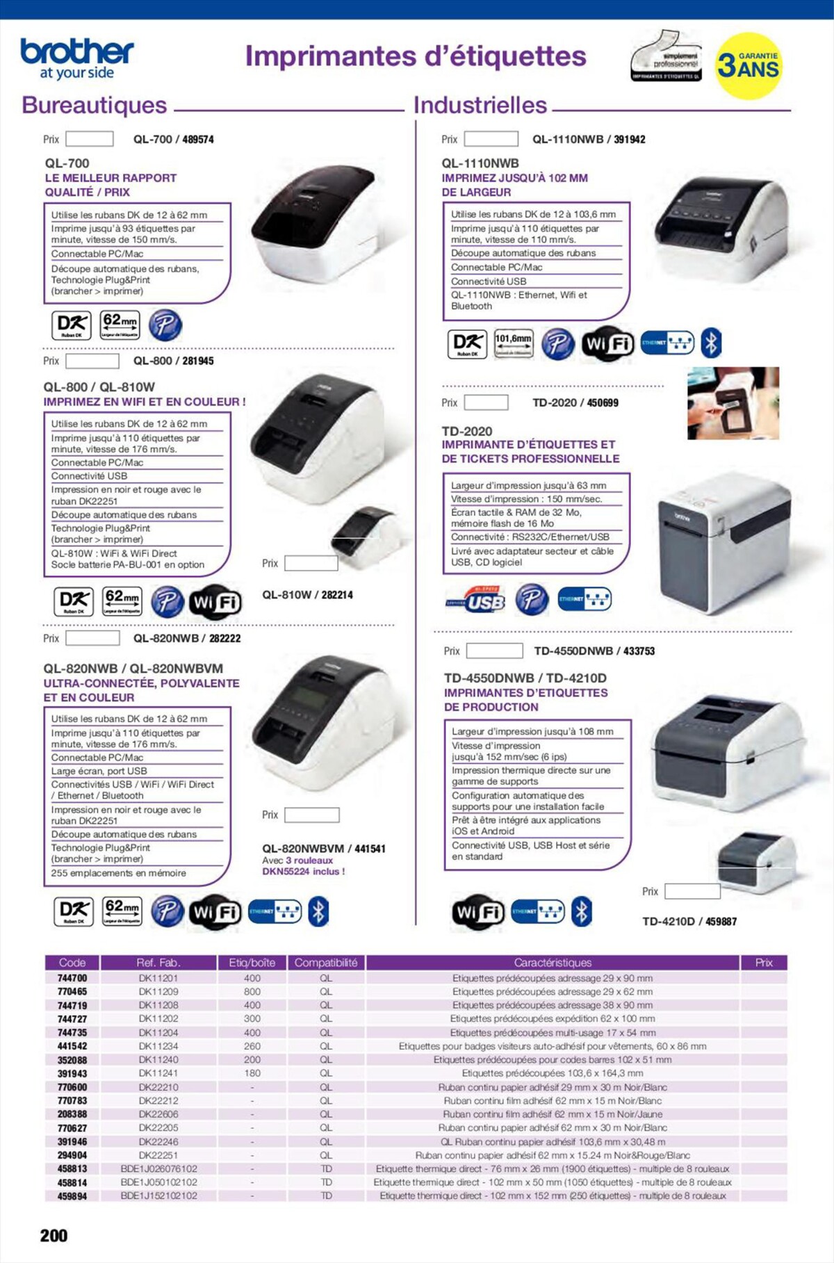 Catalogue Catalogue général Calipage 2023, page 00200