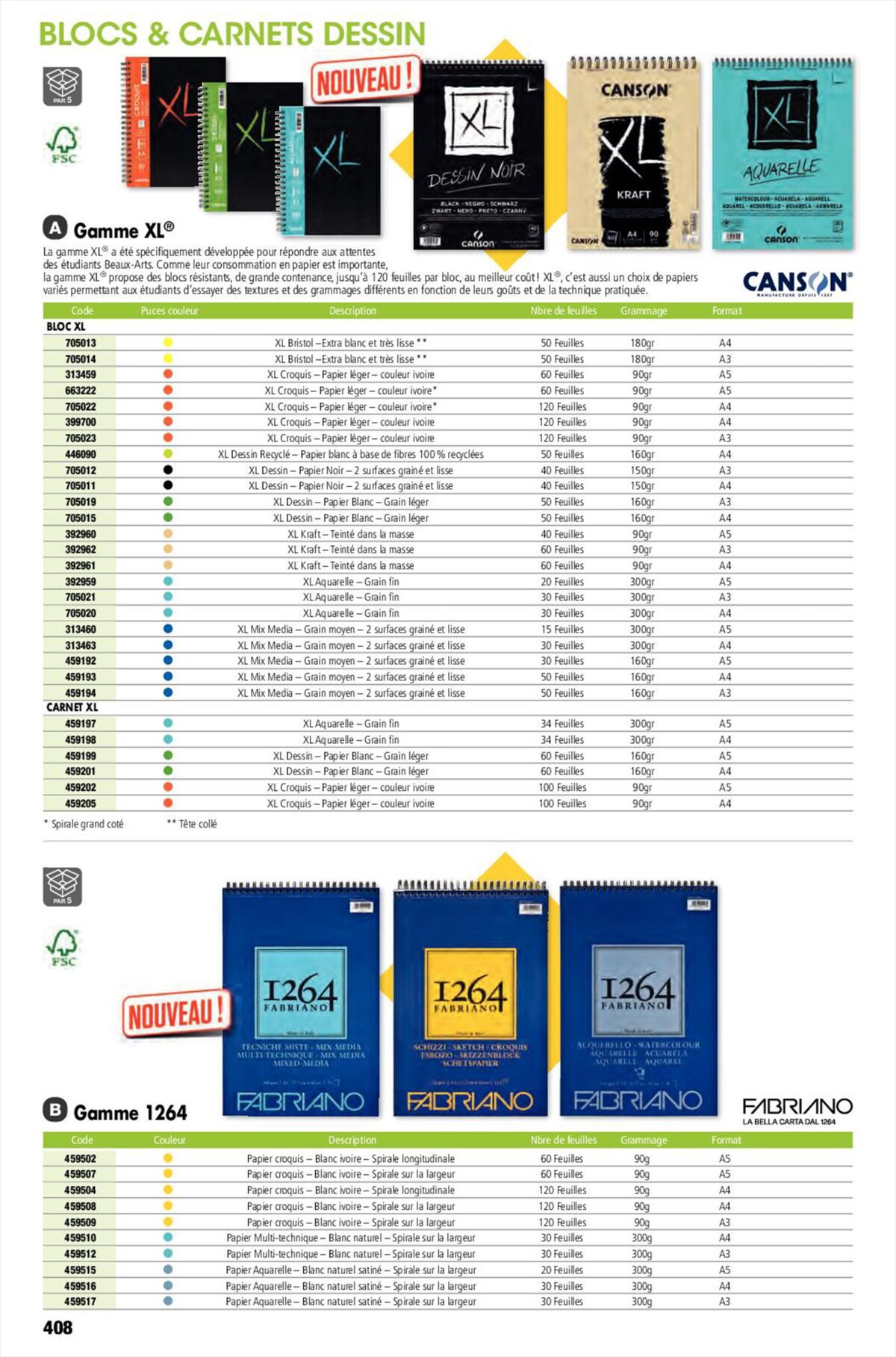 Catalogue Catalogue général Calipage 2023, page 00408